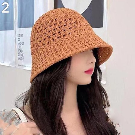 Sunshade Bucket Hats Mocka Panama Hat 2 2