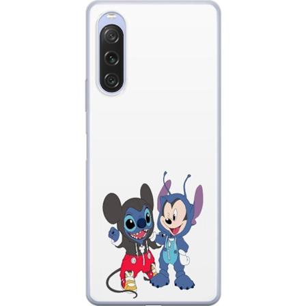 Sony Xperia 10 V L pin kyv kuori Stitch Mikki Hiiri