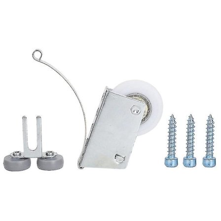 4 Sæt Møbelrulle Hjul Glidehjul Til Garderobe Skydedør Rullehjul[HsSs]