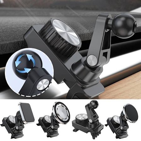 Magnetisk telefonhållare för bilens luftuttag Lämplig för Tesl a Model3/Y(ENDAST bas)