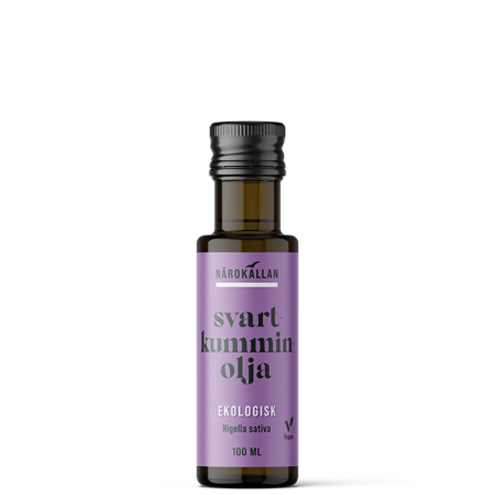 Närokällan Svartkumminolja Ekologisk 100 ml