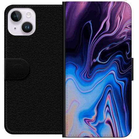 Apple Iphone 14 Plus Plånboksfodral Mönster