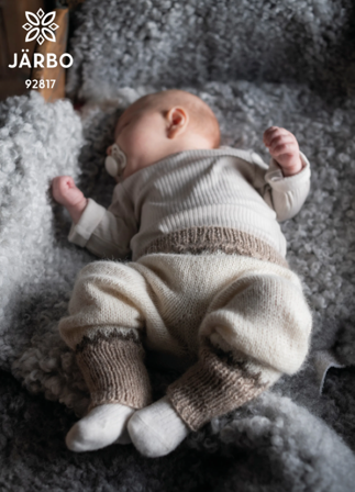 Järbo GARN Mønster Vetle Babybukse