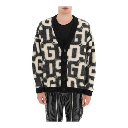 Gcds - Cardigans - Svart - Herr - Storlek: Xl, Herr, Storlek: XL