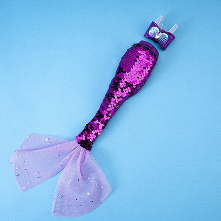 Skinnende skønhed Fiskehale Havfrueprinsessekjole Havfruekostume F