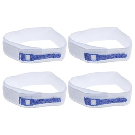 4 stk. Bærbare Kateterbensstropper Elastiske Kateterfester Bendasje for Ben