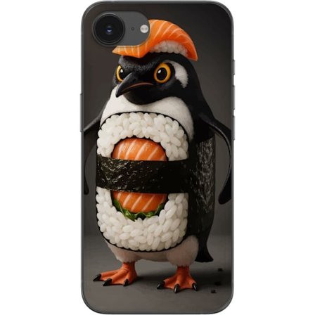 Kompatibelt Mobilskal till Apple Apple iPhone 16e Sushi pingvin