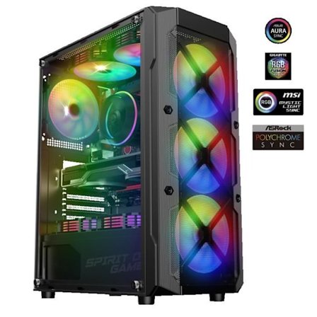 Spirit of Gamer - GAMER HUS REBEL XT DARK