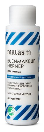 Matas Striber Øjenmakeupfjerner til Alle Hudtyper Uden Parfume 40 ml, Skincare, Renseprodukter, Øjenmakeupfjerner