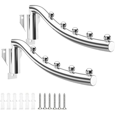 Foldbar vægophæng til tøj, foldbar vægmonteret knagerække