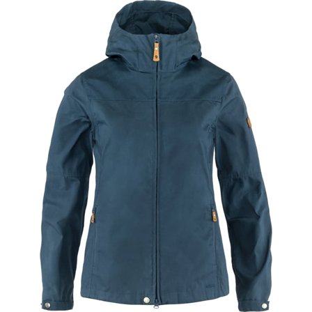 Fjällräven Women's Stina Jacket in Indigo Blue | Size: 2XS, G-1000