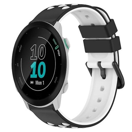 För Garmin Forerunner 55 20mm Tvåfärgad porös watch