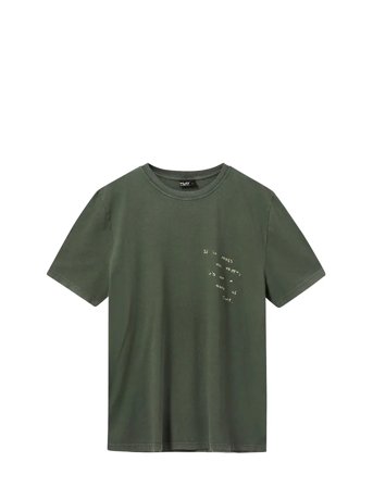 H2O Kap Dan Tee Print - Khaki green - L