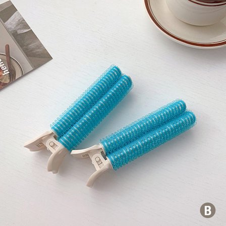 2st Bangs Hårrot Fluffigt Hårklämmor Hårtopp Styling Hårnål