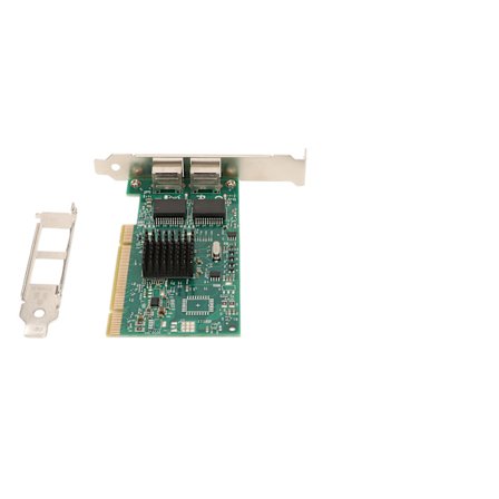 Dual Port Gigabit LAN-adapter Akselerasjonsfunksjon 1000 Mbps RJ45 tosidig lastbalansering PCI Internett-adapter
