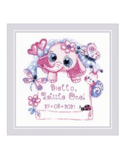 Stickpackung Bild Rosa