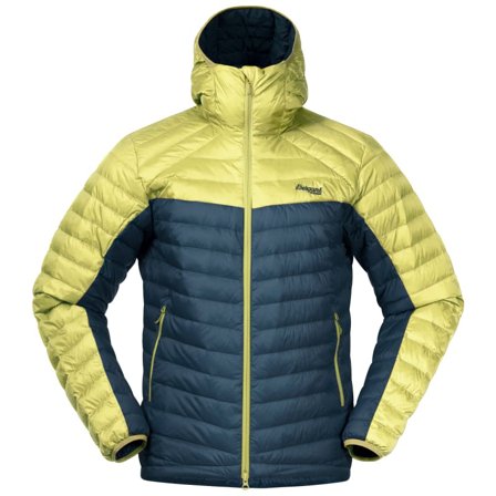 Bergans Men's Røros Down Light Jacket With Hood Men middle-layer down jackets Blue XXL