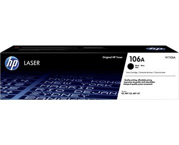LaserJet 106A black toner cartridge - HP LaserJet 106A svart toner