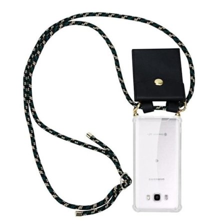 Cadorabo Fodral till Samsung Galaxy J7 2016 - i Beige' - Silikon TPU med dragsko och avtagbart fodral