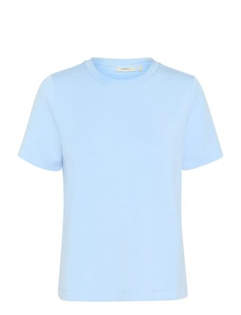 Vincentiw Karmen Tshirt Tops T-shirts & Tops Short-sleeved Blue InWear