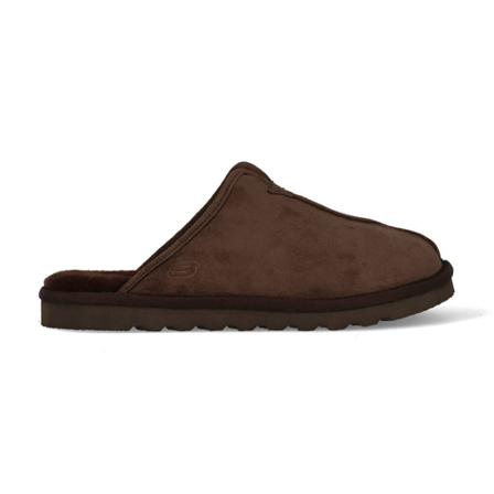 Skechers Slippers , Bruin , Heren , Maat: 42 EU