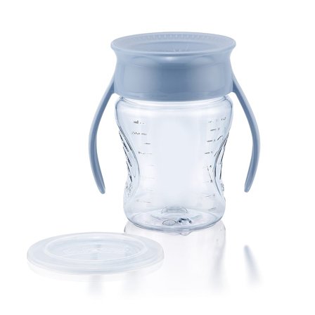 WOW CUP Drikke kop Baby Graceful Blue, Børn & Forældre, Service, Kopper Og Drikkedunke