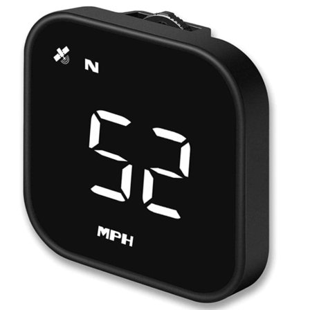 Digital GPS-hastighetsmätare, VEESA Bil Universal HUD Head Up Display, GPS Smart Gauge Hastighetsmätare