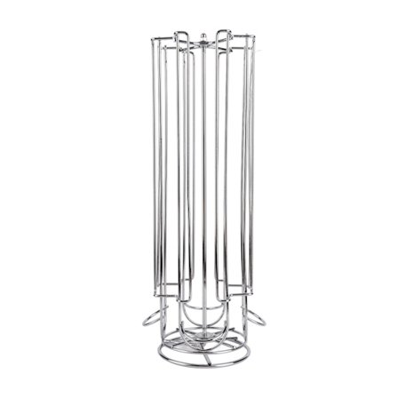 Kaffepodholder Tårn Stativ Stativ Revolusjonerende Roterende 28 Kapsler Kaffe Kapselarrangør for Dolce Gusto