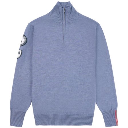 Amundsen Peak Half Zip Denim Blue