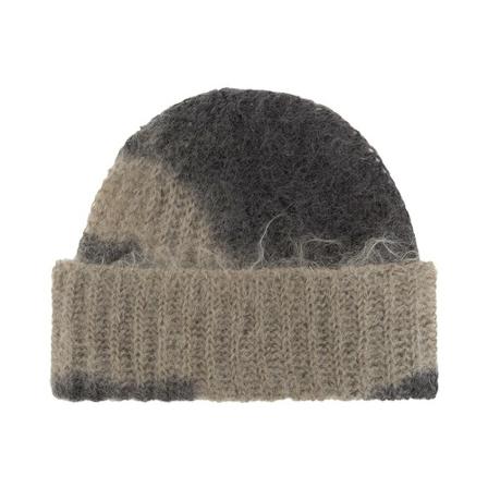 Diesel, ‘K-Lelio’ beanie Grijs, Heren, Maat:ONE Size