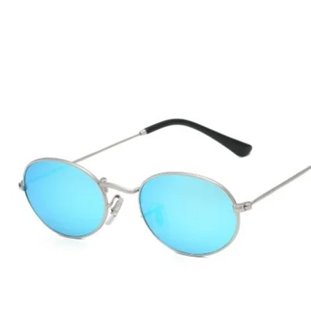 Retro Ovala Solglasögon Herr Designer 2022 Mode Vintage Solglasögon Dam oculos de sol Kvinnliga Nyanser Glasögon UV400