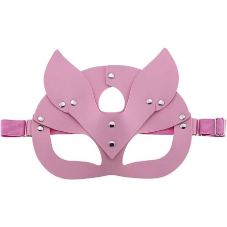 2025 Senaste Modell Dam Läder Sexig Räv Mask Venetiansk Maskerad Mask Halloweenfest Mask Karnevalsfest Mask Rosa