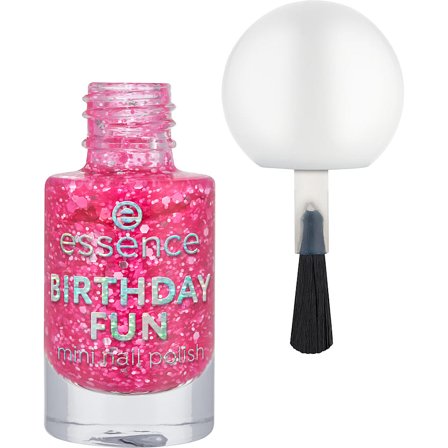 Essence Birthday Fun Mini Nail Polish 05, Makeup, Neglelak, Farvede Lakker