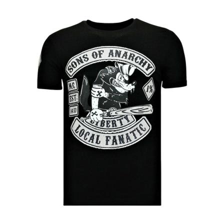 Local Fanatic - T-shirts - Svart - Herr - Storlek: M, Herr, Storlek: M