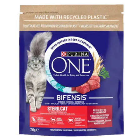 Purina ONE - Sterilcat Biff 2,8 kg - Katt - Kattefôr & kattemat - Tørrfôr for katt - ZOO.no