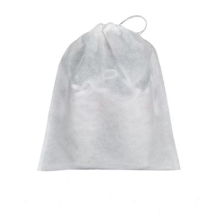 10 stk Non-woven støvtett stoffpose arrangør snøring pose deksel medium størrelse (medium, hvit) 32*38cm