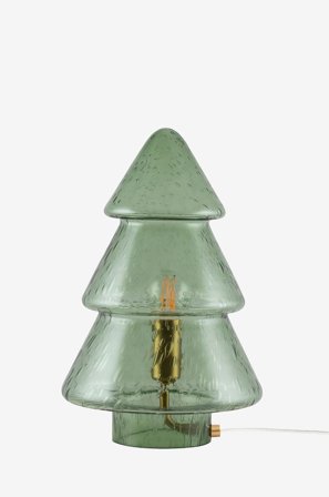 Globen Lighting - Bordslampa Gran 20 - Grön - Dekorativ julbelysning - Från Homeroom