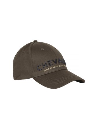 Chevalier Foxhill Cap, Herren - Flexibles Stretchmaterial, vorgebogener Schirm, 3D-Logo-Ideal für die Jagd, geräuscharm, stylisch