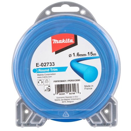 Makita E-02733 Trimmerkabel 1,6 mm x 15 mm, Hagemaskiner