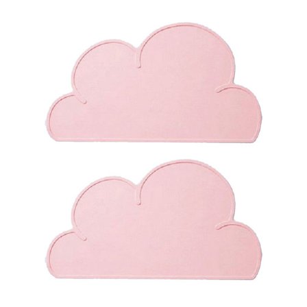 Silikoneunderlag til bord - Madunderlag i fødevarekvalitet til børn, babyer og småbørn - Pink