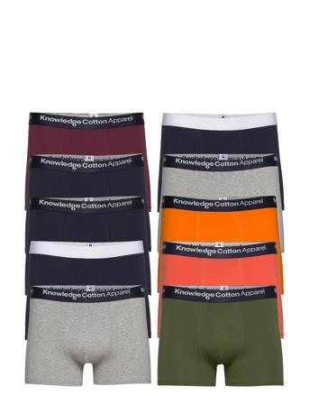 Maple 10 Pack Underwear - Gots/Vega Boxerkalsonger Multi/mönstrad Knowledge Cotton Apparel