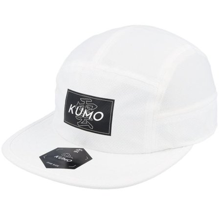 Kumo - Vit 5panel Keps - Kanji Box Logo Cloudfit White 5-panel @ Hatstore
