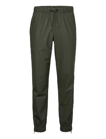Pants Regular Outerwear Rainwear Rain Pants Khakigrønn Rains