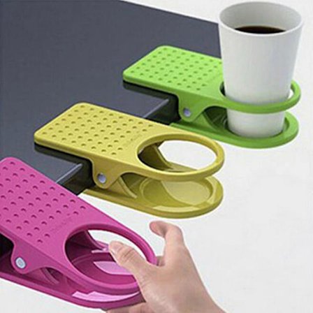 Table side cup holder cup holder kitchen table supplies desktop organization storage cup holder placemats for table/1pc