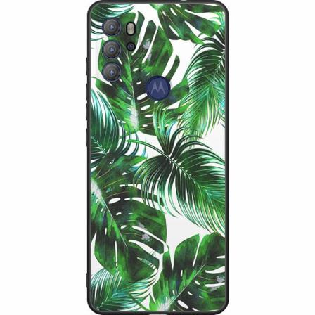 Motorola Moto G60s Svart Skal Löv