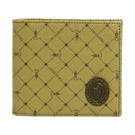 Trussardi, Wallets Cardholders Zielony, Mężczyzna, Rozmiar: ONE Size