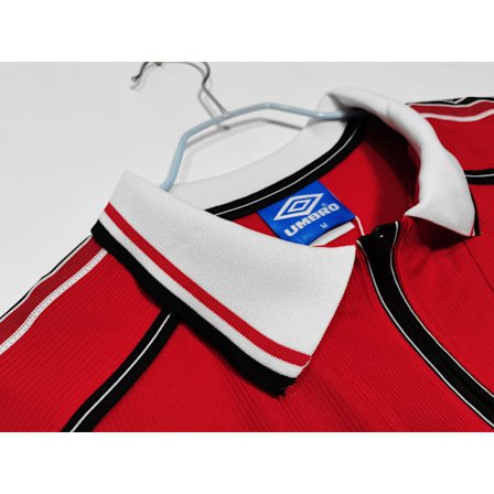 Retro Legend 98-99 Manchester United hjemmebanetrøje kortærmet