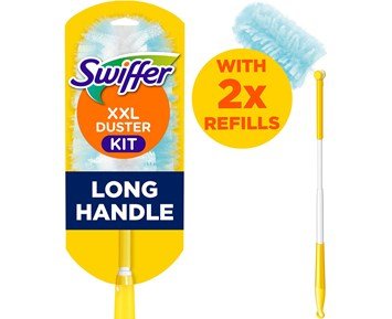 XXL Duster Kit - Long Handle + Refillers 2 pcs - Swiffer Duster XXL Kit med långt handtag & 2 refiller