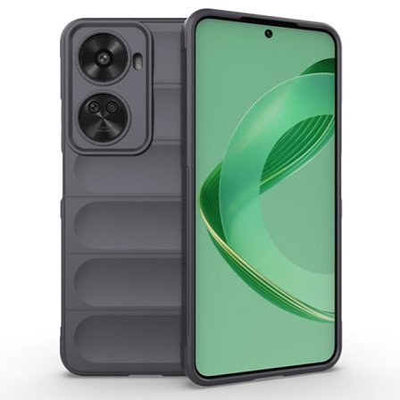 Mjukt greppformat skal för Huawei Nova 11 SE - Silver/Grå