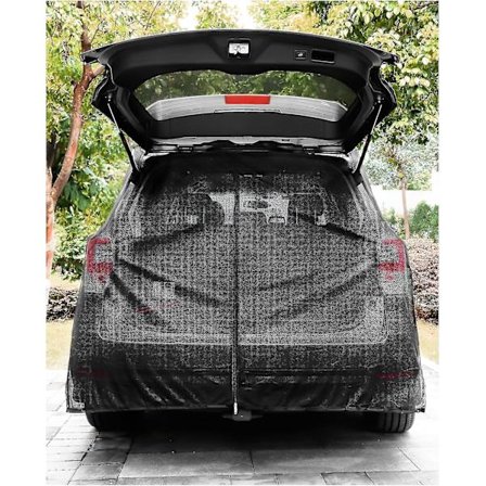 150 x 180 cm magneettinen auton tavaratilan hyttysverkko SUV-leirintään - Ilmanvaihtoon ja hyönteissuojaan leirintäalueella, automatkalla